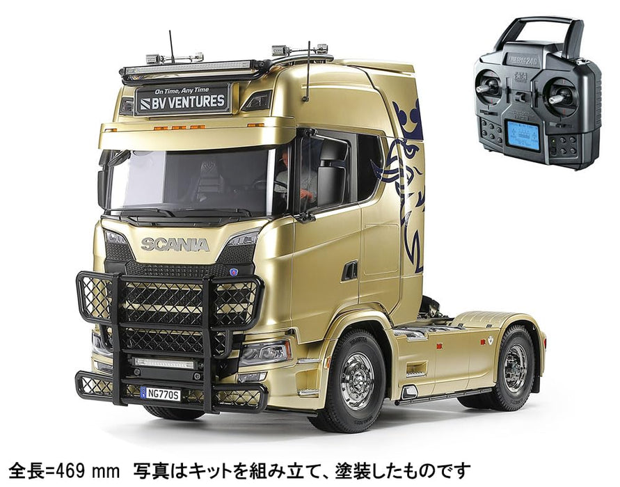 Tamiya 1/14 Scale RC Scania 770S 4X2 Electric Truck Full Operation Set