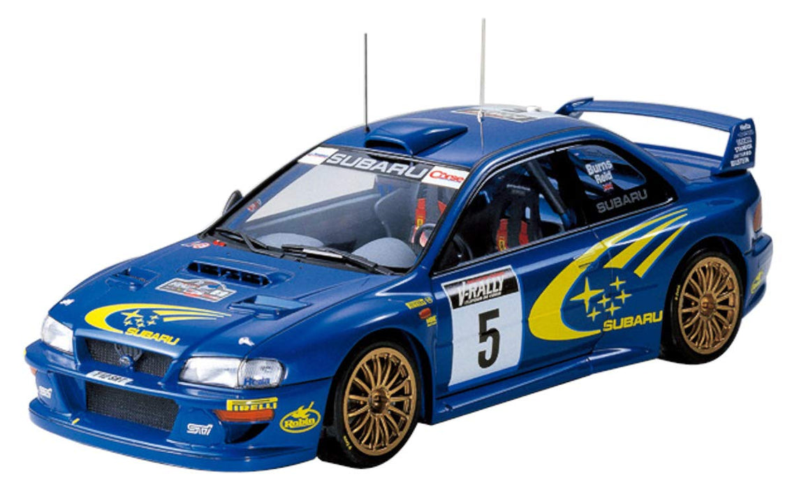 Modèle en plastique Tamiya 1/24 Subaru Impreza WRC 1999 - Série de voitures de sport 218