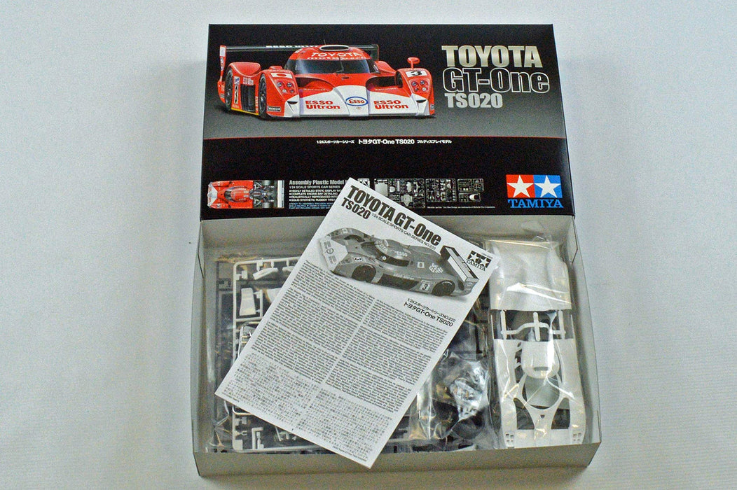 Modèle en plastique de la série de voitures de sport Tamiya 1/24 Toyota GT-One TS020 24222