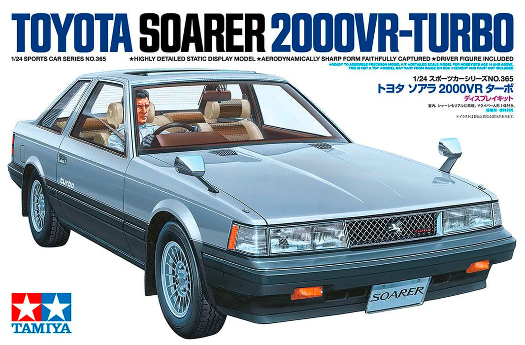 Tamiya 1/24 Toyota Soarer 2000VR Turbo Plastikmodell - Sportwagen Serie 365