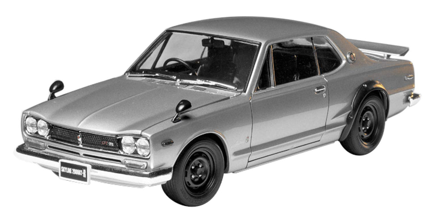 Modèle réduit de voiture de sport en plastique à toit rigide Nissan Skyline 2000 GT-R Tamiya 1/24