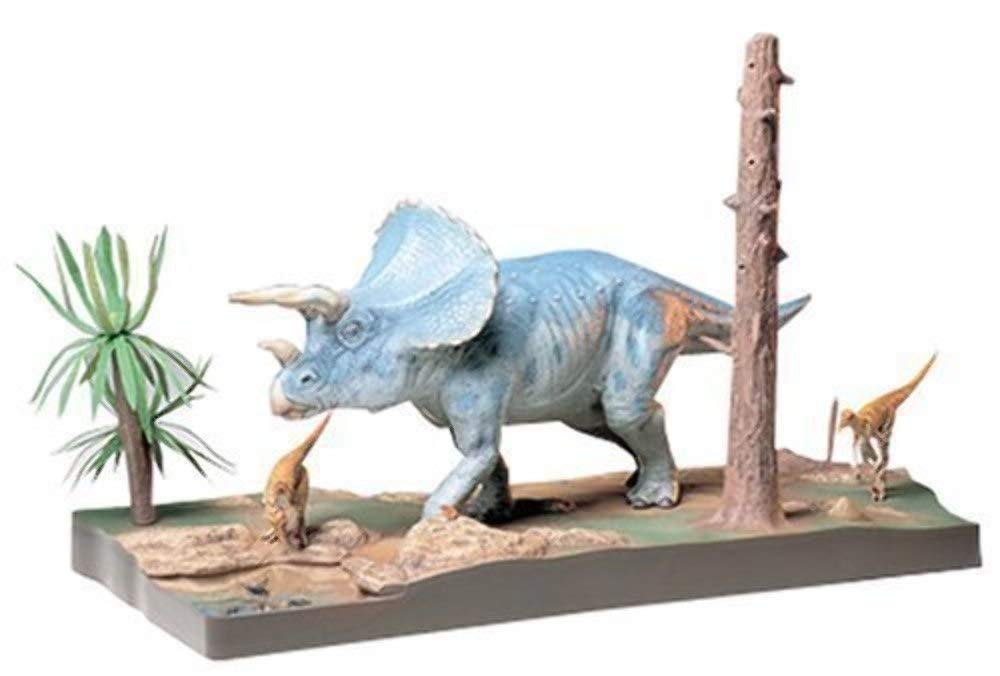 Tamiya 1/35 Dinosaur World Series Triceratops Landschaftsset Kunststoffmodell