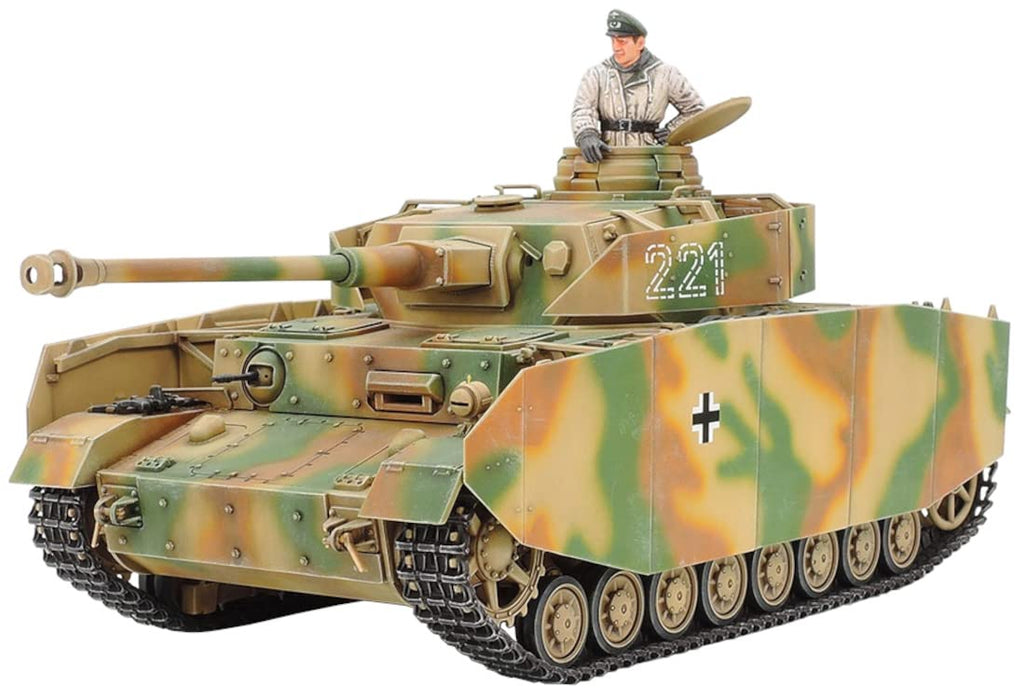 Tamiya 1/35 Deutsche Armee IV Tank H Frühes Modell Plastikmodellbausatz 35209