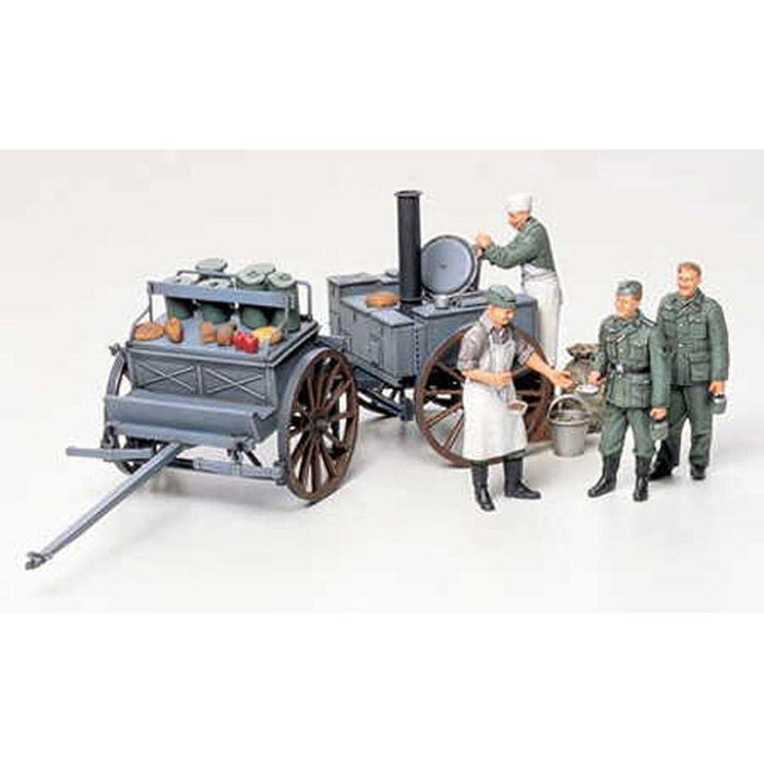 Tamiya 1/35 Deutsches Armee-Feldkochset Militär-Miniaturmodell 35247