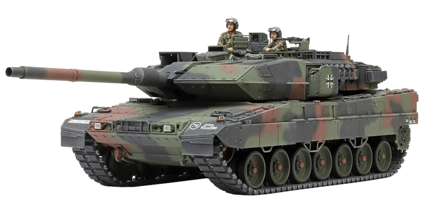 Char militaire allemand Leopard 2 A7V Tamiya à l'échelle 1/35, modèle 35387