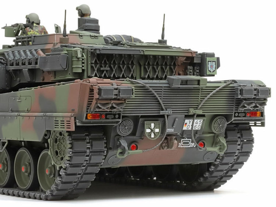 Char militaire allemand Leopard 2 A7V Tamiya à l'échelle 1/35, modèle 35387