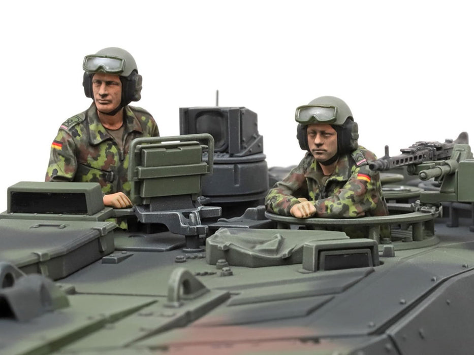 Char militaire allemand Leopard 2 A7V Tamiya à l'échelle 1/35, modèle 35387