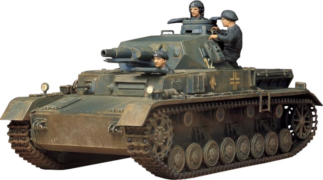 Tamiya 1/35 Deutscher Armee-Panzer IV Ausf. D Militär-Miniatur-Plastikmodell