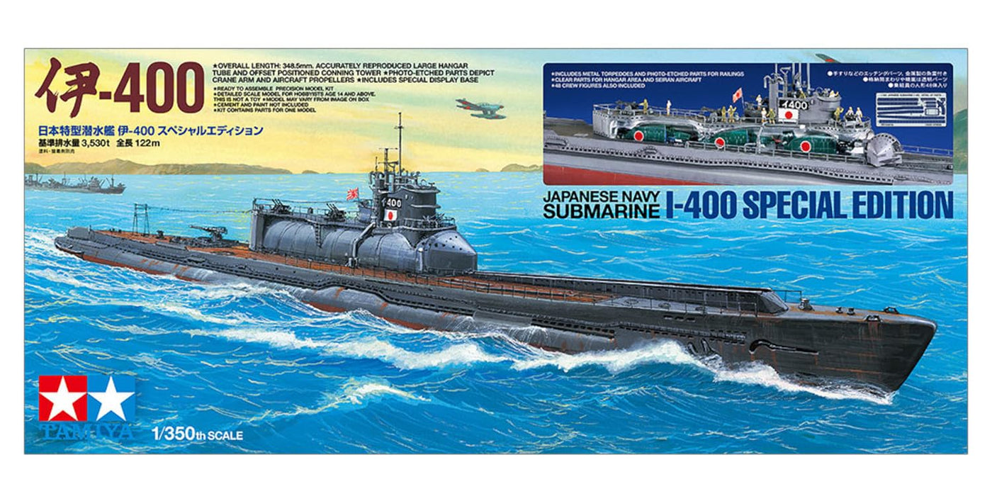 Tamiya 1/350 I-400 Submarine Model 25426 Special Edition