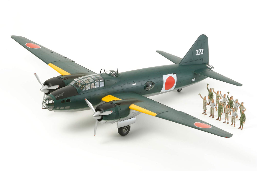 Maquette d'avion de la marine japonaise Tamiya 1/48 G4M Type 11 n° 110 Kit plastique 61110