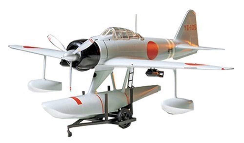 Maquette en plastique du chasseur de la marine japonaise Tamiya Type 2 A6M2-N à l'échelle 1/48 61017