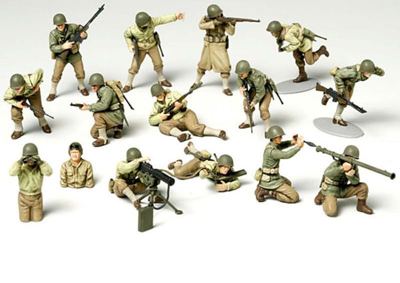 Tamiya 1/48 US Army Infantry GI Set Modèle en plastique n°13 32513