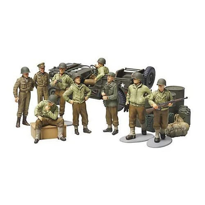 Tamiya 1/48 U.S. Army Infantry Front Line Rest Set 32552 Plastic Model