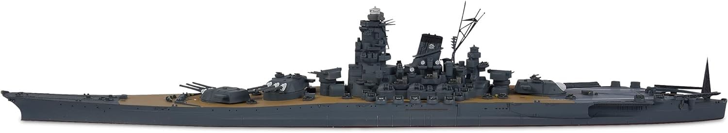 Tamiya 1/700 Japanisches Marine-Schlachtschiff Yamato Waterline Modellbausatz 31113