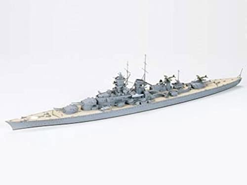 Tamiya 1/700 Croiseur de combat allemand Waterline Gneisenau Modèle 77520