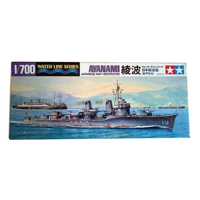 Tamiya 1/700 Japanischer Marinezerstörer Ayanami Waterline Modell Nr. 405 31405