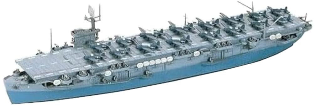 **Maquette en plastique du porte-avions d'escorte Borg de la marine américaine à l'échelle 1/700 de Tamiya**