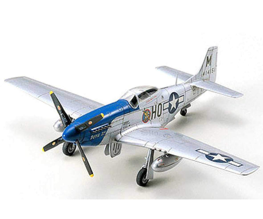 Maquette en plastique Tamiya 1/72 US Army P-51D Mustang Warbird Collection N° 49