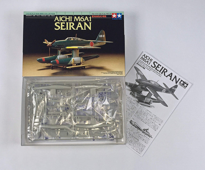 Tamiya 1/72 Japanische Marine Aichi M6A1 Seiran Plastikmodell 60737