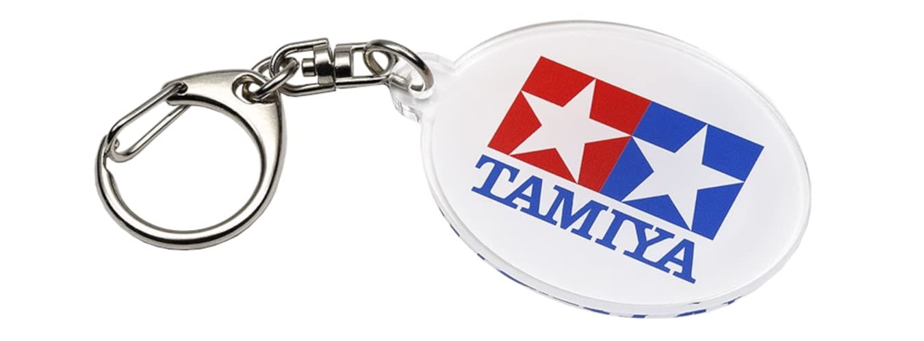 Porte-clés en acrylique avec logo Tamiya - Article d'origine 67492