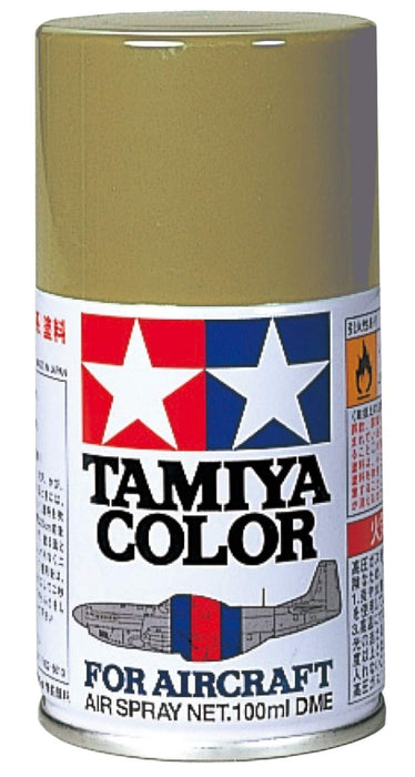 Bombe de peinture pour maquette Tamiya AS-15 Tan 86515