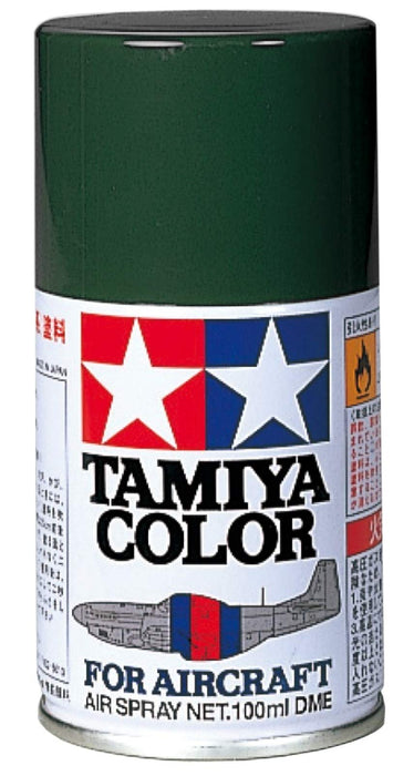 Bombe de peinture pour modèle réduit Tamiya AS-3 Gris Vert 86503