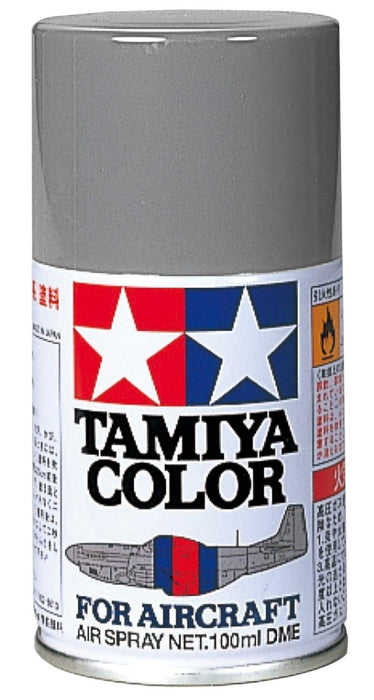 Peinture pour maquette Tamiya AS-7 Neutral Gray 86507 | Spray pour maquettes d'avions