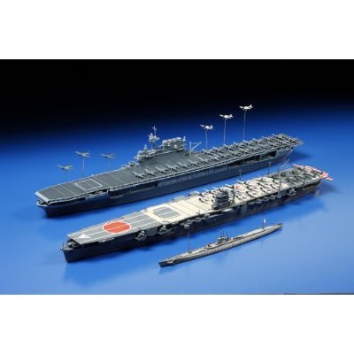 Coffret Yorktown de la bataille de Midway de Tamiya | Maquette Tamiya