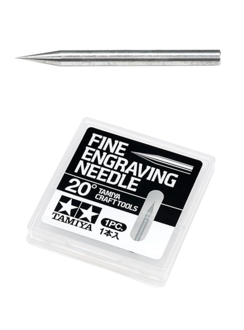 Tamiya 74148 Craft Tool Series 148 Carbide Blade For Carving Lines 20 Degrees- Japan Figure Store - #1 Bring To You The Best Japanese Goods