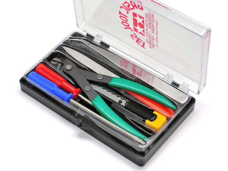 Kit d'outils de base Tamiya pour modèles en plastique n° 16 Craft Tool Series 74016