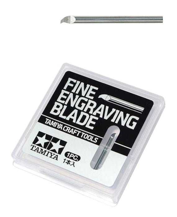 Tamiya Craft Tool Series Hartmetallklinge 0,25 mm für Plastikmodelle 74162