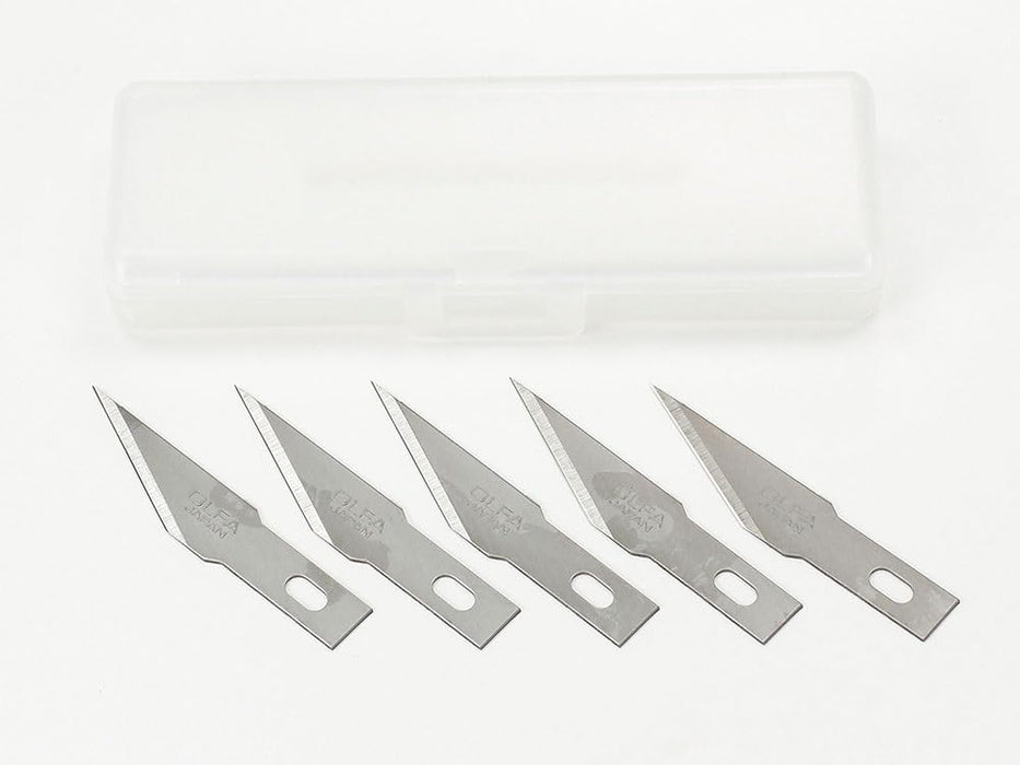 Tamiya Modeler's Knife Pro Straight Replacement Blades 5pcs Plastic Tool