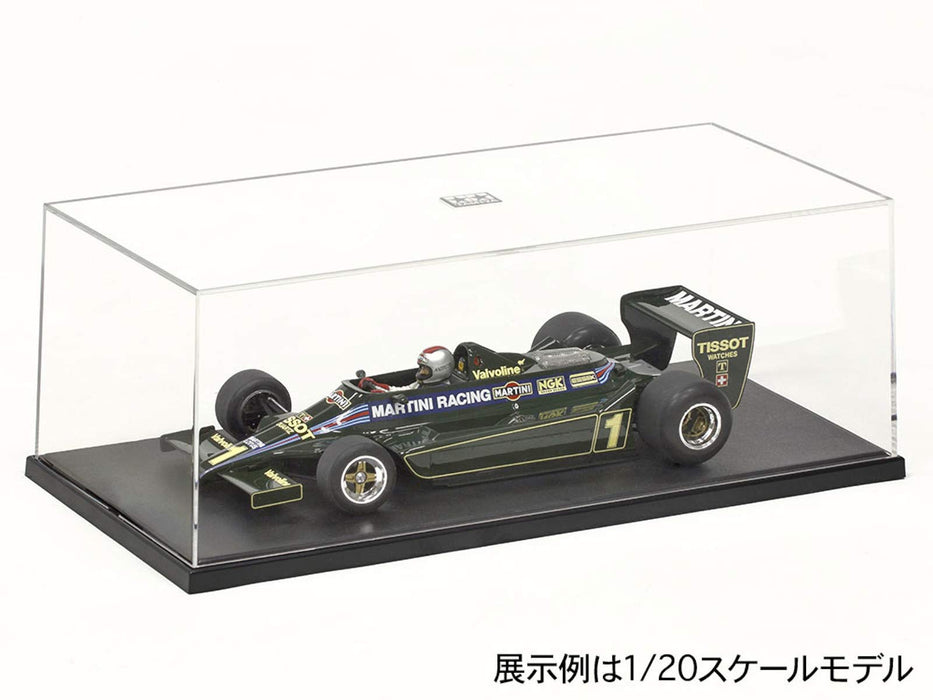 Vitrine Tamiya P 1/20 F1 Machine Base Plastique 280x130x90mm 73020