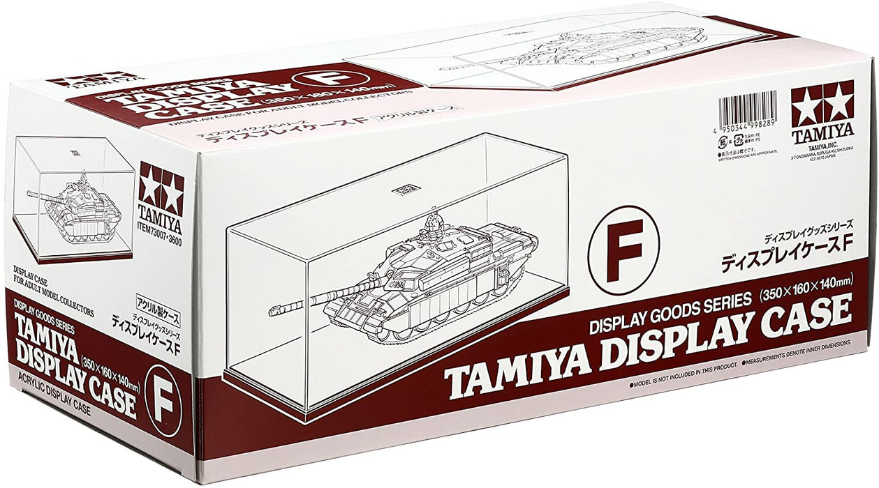 Tamiya Vitrine F 73007 - Robustes Display für Sammlerstücke