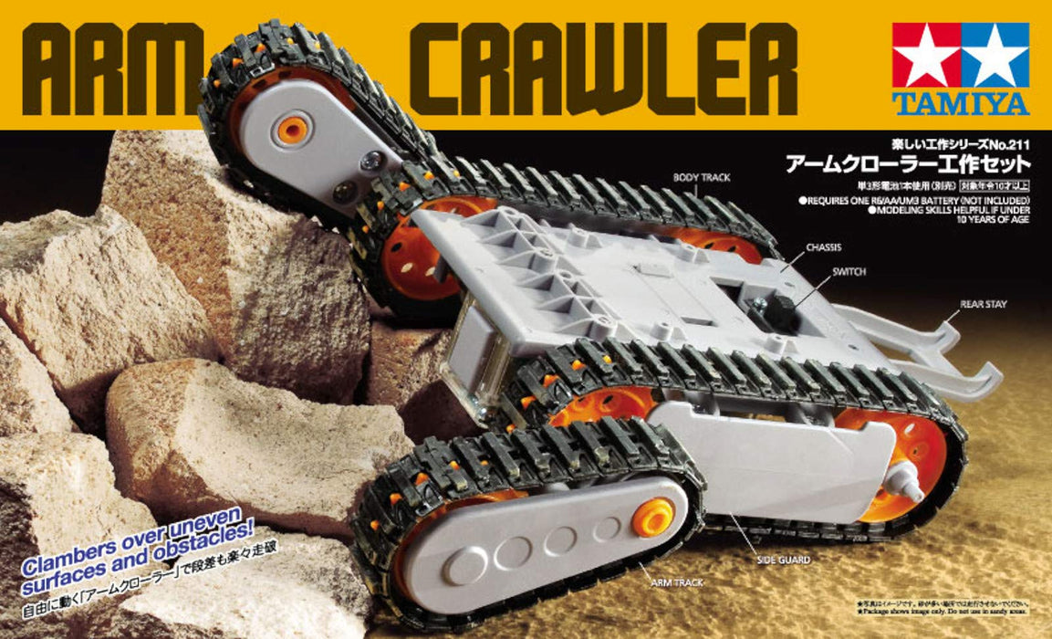 Tamiya Fun Craft Series 70211 Arm Crawler Set - Creative Building Kit