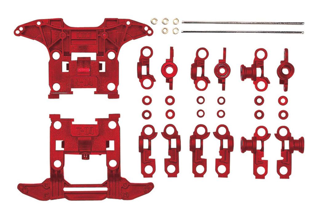 Tamiya Gp.411 N-04/T-04 Reinforced Unit Upgrade Parts Red 15411