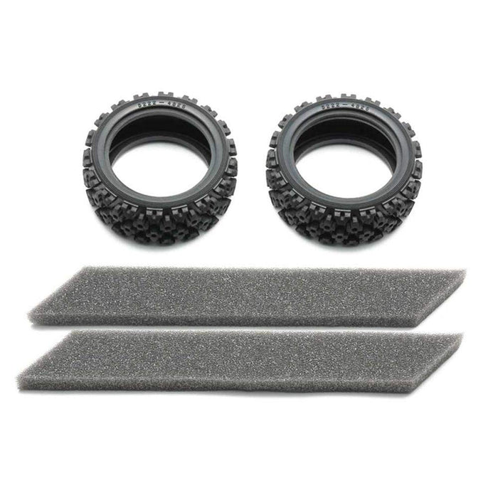 Tamiya Hop-Up Rally Block Tires Soft 2 Pieces Op. 1861 54861