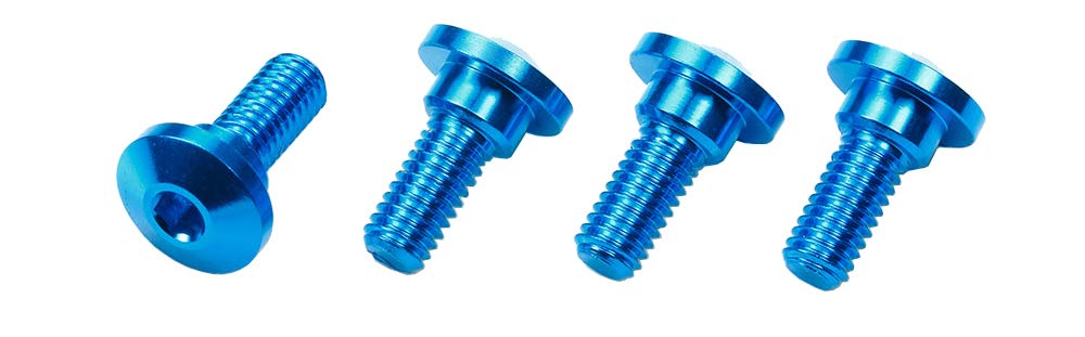 Tamiya Aluminum Stepped Screws for Servos 4 Pieces Hop-Up Option 1862