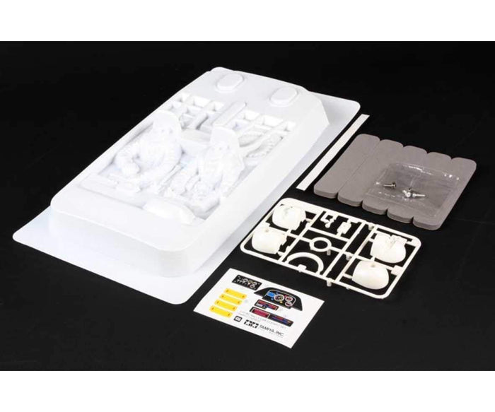 Tamiya Hop-Up Options 1/10 RC Rally Car Cockpit Set 54491- Japan Figure Store - #1 Bring To You The Best Japanese Goods