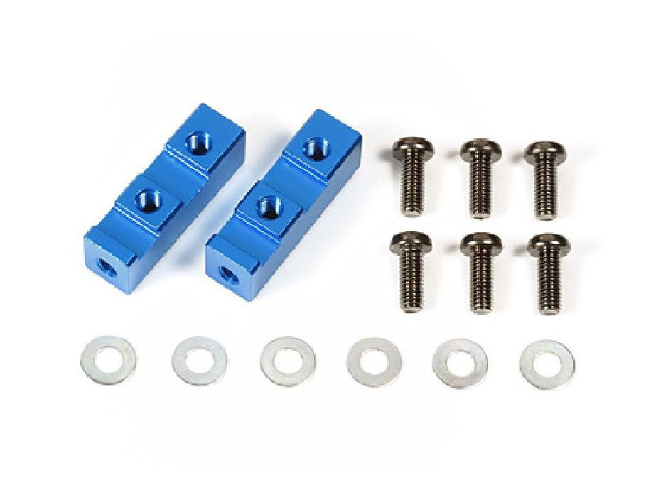 Support de servo en aluminium Tamiya pour options Hop-Up WR-02 GF-01 Op.1587 54587