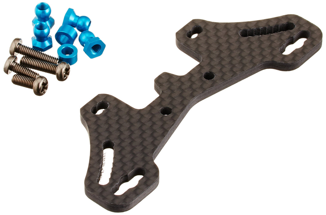 Tamiya TT-02 Type-S Carbon Damper Stay Rear - Hop-Up Options 1633 54633