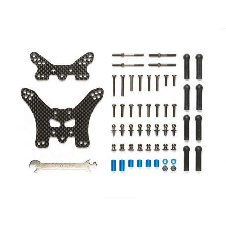 Tamiya Hop-Up TT-02B Carbon Dämpferstrebe vorn hinten 54754