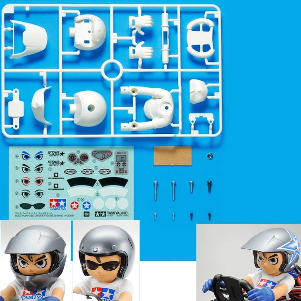 Tamiya Hop-Up Options No.1864 Multipurpose Driver Figure Set 54864- Japan Figure Store - #1 Bring To You The Best Japanese Goods