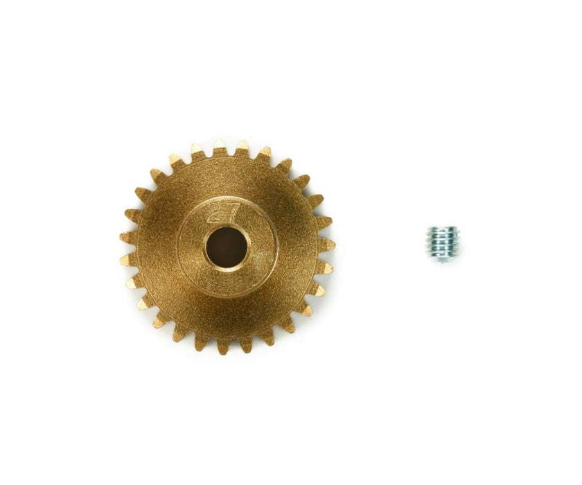 Tamiya 27T Hard Coated Aluminum Pinion Gear Hop-Up Option No.1981