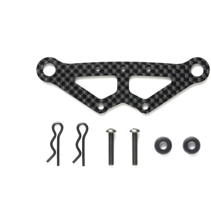 Tamiya XV-02 Carbon Bumper Support Hop-Up Option 22073