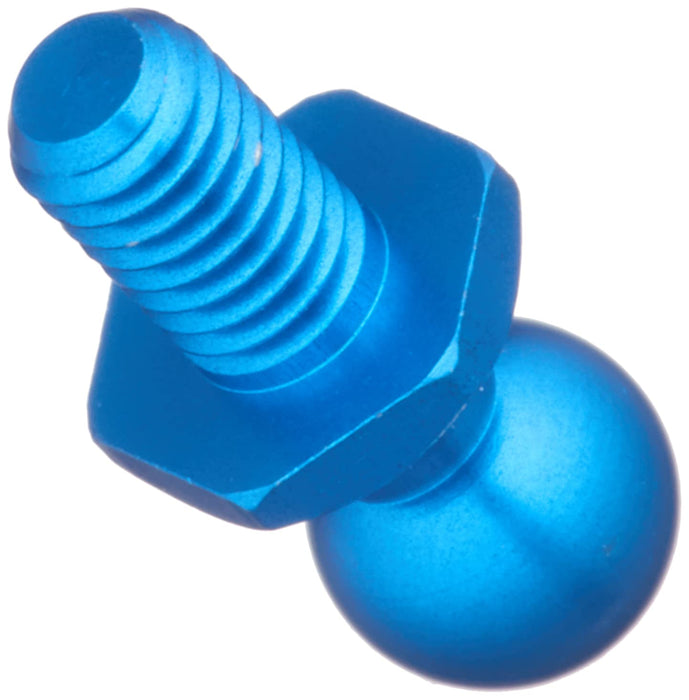 Tamiya Hop-Up 53642 5 mm Aluminium Pillow Ball Bleu 10 pièces