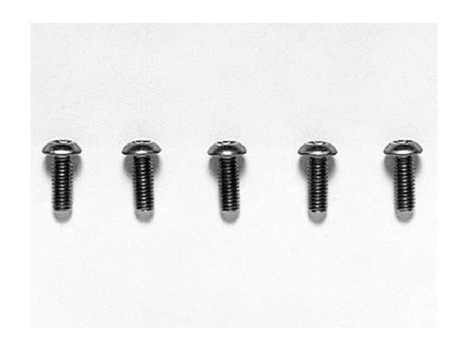 Tamiya Hop-Up 3X8mm Titanium Hex Button Head Screws 5 Pcs