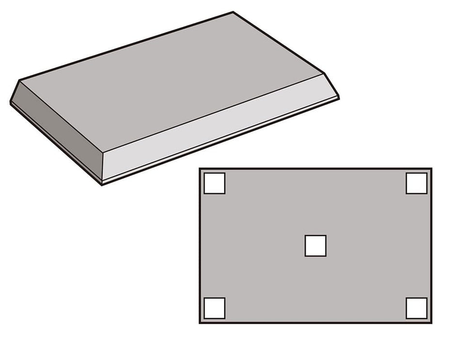 Tamiya Anti-Rutsch-Aufkleber 75x150mm | Make-Up Material Serie Nr. 227