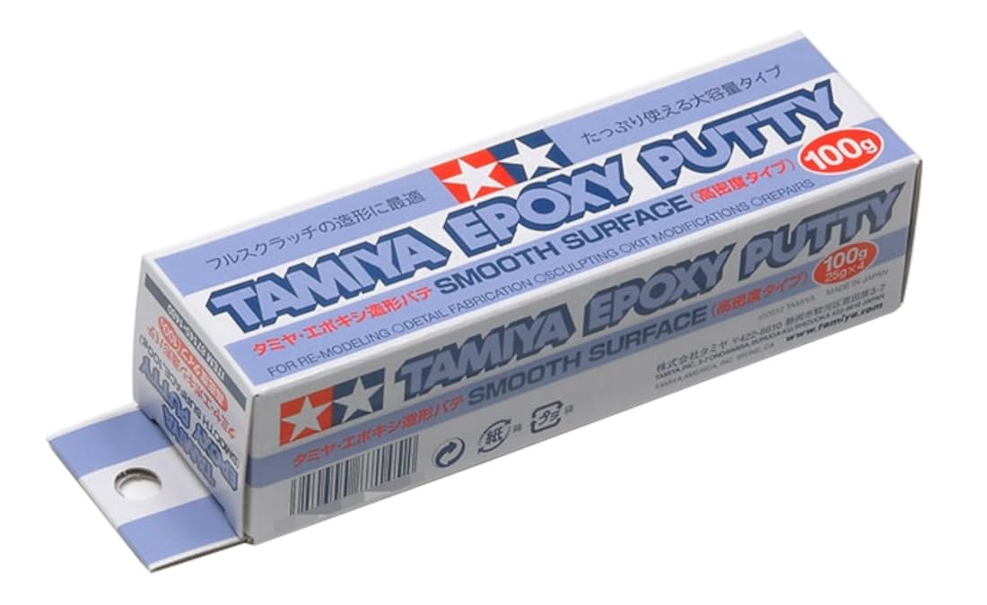 Tamiya 100G Epoxy Modeling Putty High Density - Make-Up Material 87145
