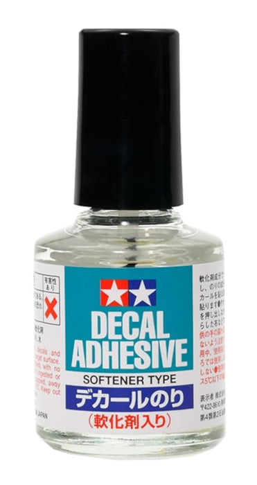 Achetez la colle pour décalcomanies Tamiya 10 ml avec assouplissant - Série de matériaux de maquillage n° 193 Adhésif